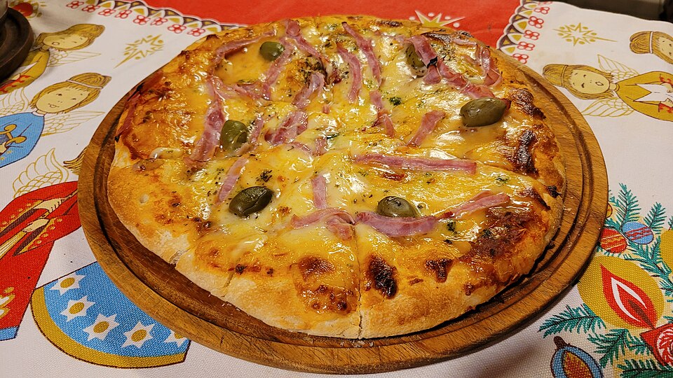 Jamón y muzza